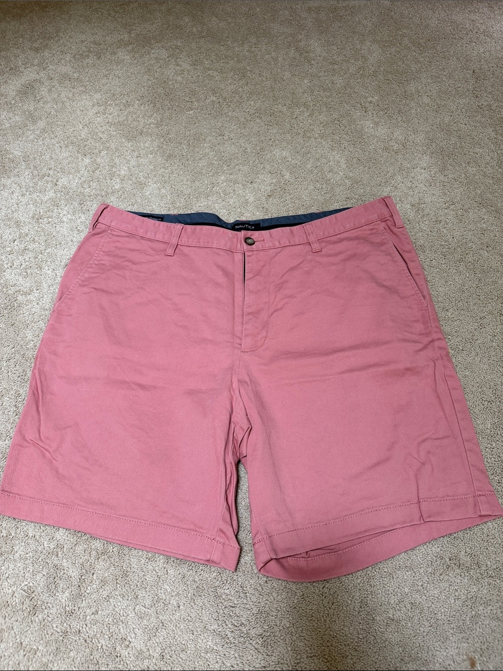Men's Nautica salmon Cotton Blend Shorts